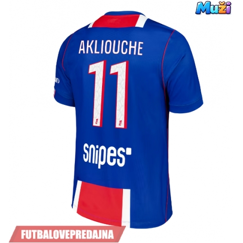 Lacne Muži Futbalové dres Paris Saint-Germain Maghnes Akliouche #11 2026-27 Krátky Rukáv - Domáci